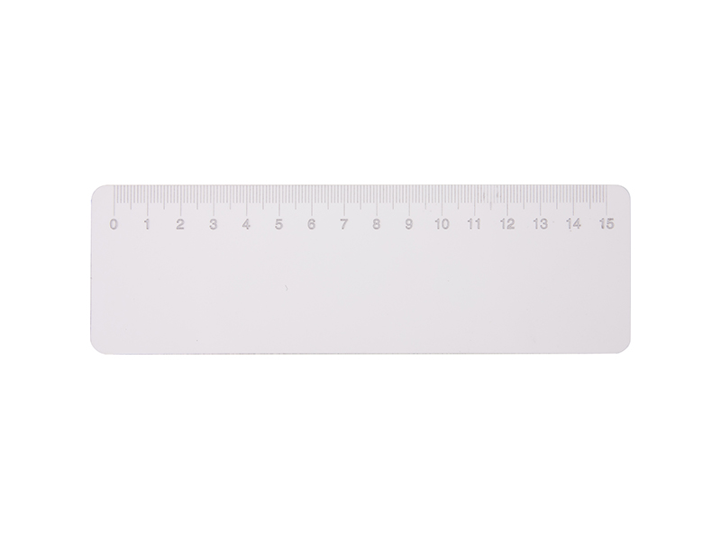 6 in. Plastic Ruler - Sample