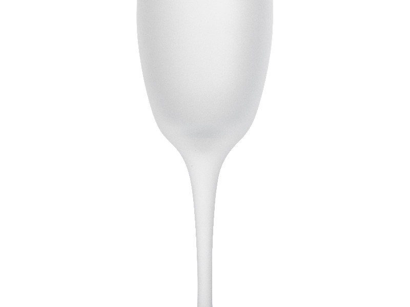 Sublimation frosted wine flute 6oz.