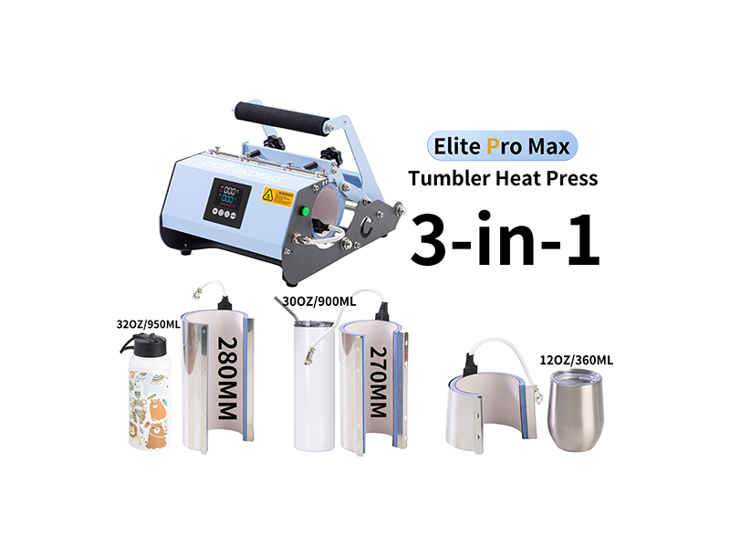 3 in 1 Elite Pro Max Tumbler Heat Press JTrans Heat Press Machine