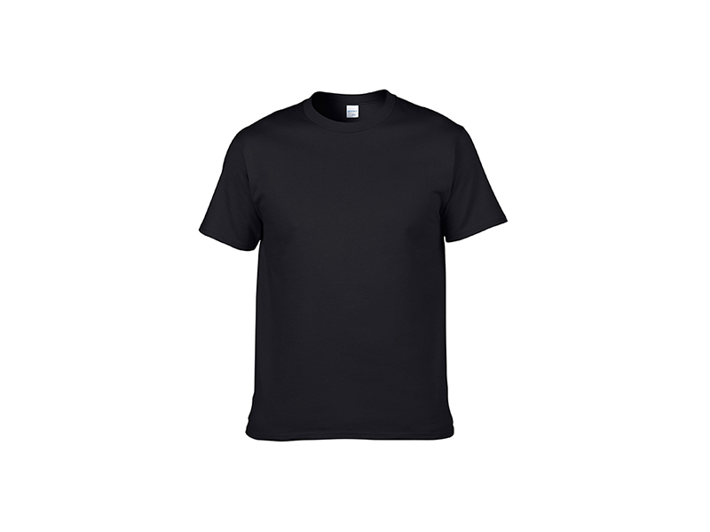 Sublimation Cotton T-Shirt-Black - JTrans Heat Press Machine -Mug