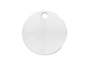 Sublimation Blanks HB Glitter Name Tag for 40oz Stanley Tumbler (φ8*0.3cm, RND Shape)