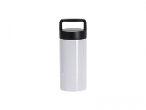 650 ml Sublimation Black Stainless Steel Powder Coated Water