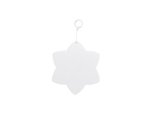 Sublimation PET Ornament (Snowflake Shape, 7.6*8.7cm)