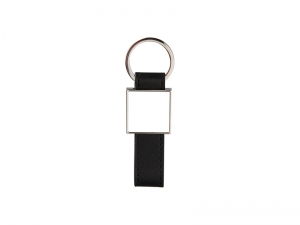 Sublimation Strip PU Key Chain(Square)
