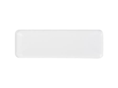 Sublimation Blanks Acrylic Name Badge(Rectangle, 7.6*2.5*0.4cm)