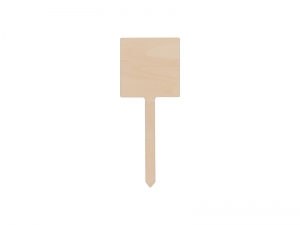 Sublimation Plywood Garden Stake (Square, 20*40cm)