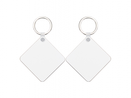 Sublimation Blanks Hardboard Key Ring(Square)