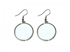Sublimation Round Ear Rings