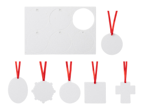 Sublimation Blanks Air Freshener (8pcs/sheet)