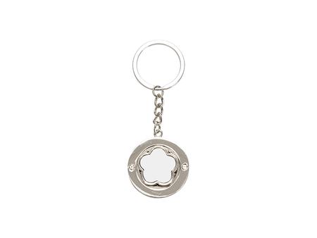 Sublimation blank Square Mirror Key Chain