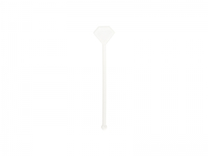 Sublimation Blanks Acrylic Drink Stirrers (3*14.5*0.4cm,Diamond Shape)