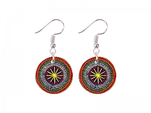 Sublimation Round Shell Earring (φ20mm)