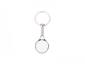 Sublimation Key Chain (Tennis Racket)