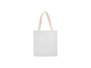 Sublimation Blended Plush Tote Bag(White w/ White,34*37cm)
