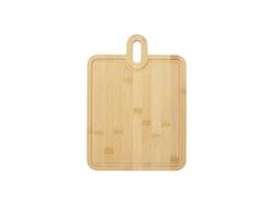 Engraving Bamboo Cutting Board (24*33*1.2cm,Large Rectangle Shape)