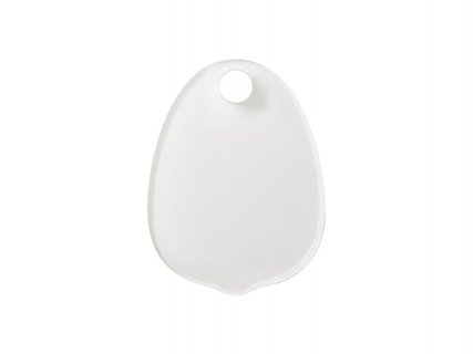 Sublimation Blank Acrylic Name Tag for 40oz Stanley Tumbler (Egg)
