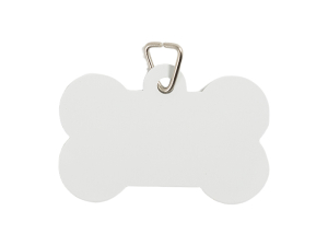 Sublimation Aluminum Double Sided Printing Bone Shape Pet Tag (5.1x3.4cm)