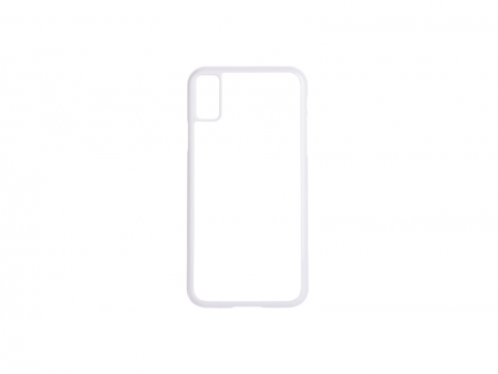Sublimation iPhone X Cover (Plastic, White)