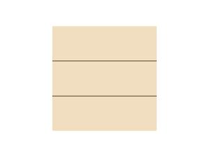 Sublimation Blanks Square Plywood Sign w/ Stripes (20*20*1.5cm)